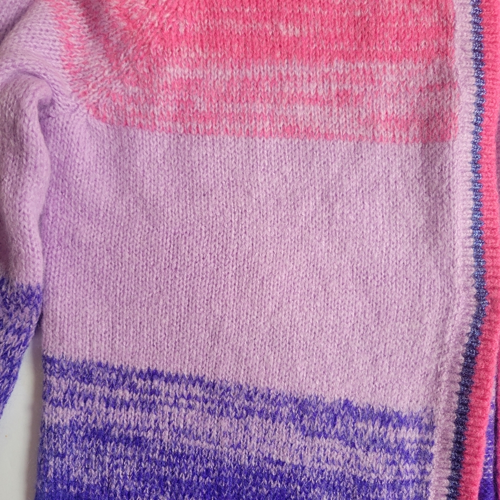 Lilly Pulitzer Tessalynn Pink & Purple Cardigan w/ Matching Tank Top Set - Picture 7 of 16